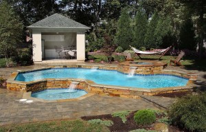 swimming pool landscaping 