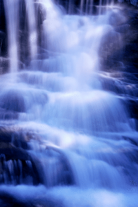 rock waterfall 