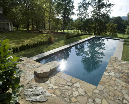 inground pool losing water in winter